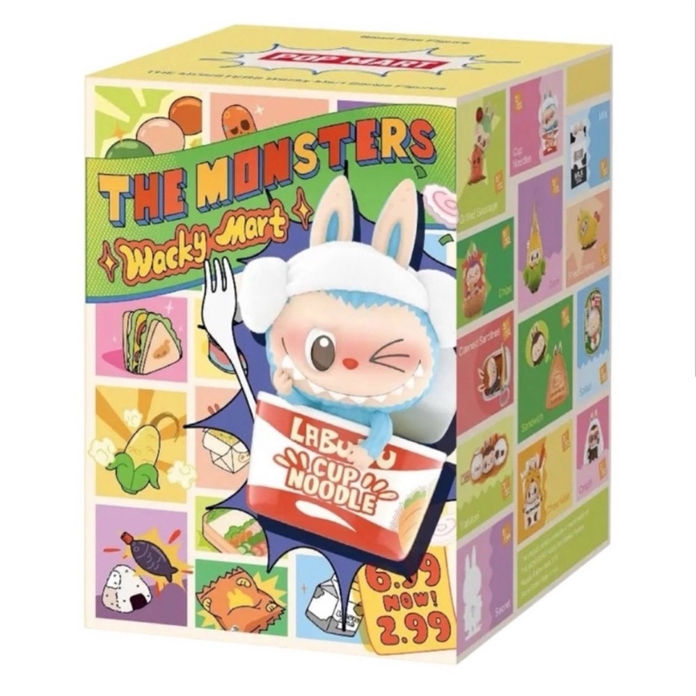 The Monsters Wacky Mart Series Figures - Blind Box - POP MART - labubu - NIB